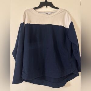 Liz Claiborne colorblock sweater size large